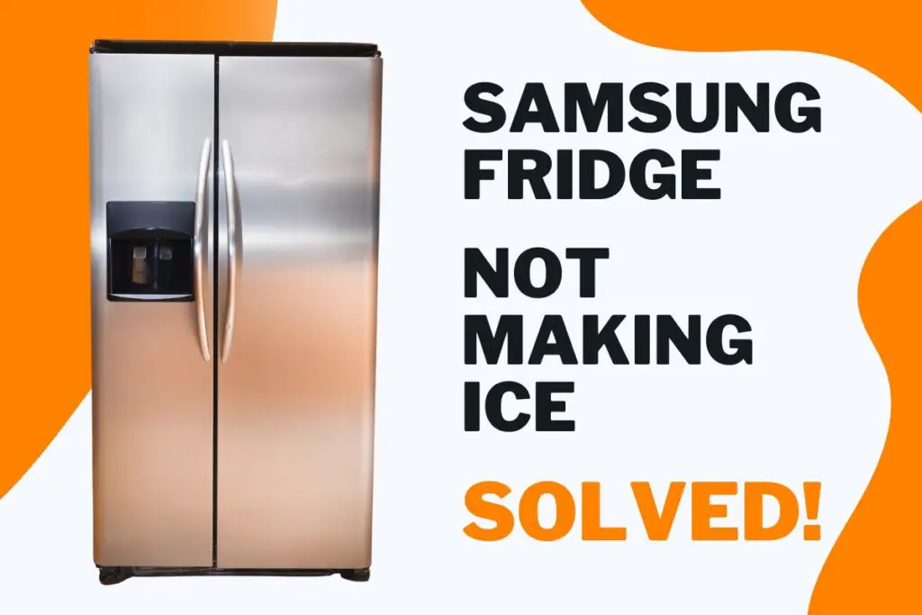 samsung fridge not making ice image